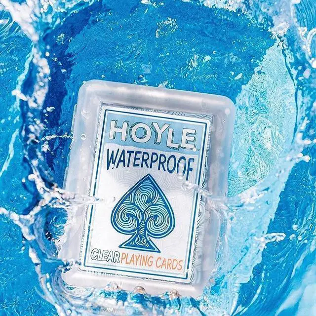 Alt view image 5 of 7 - Waterproof Clear Playing Cards (3- Pack)