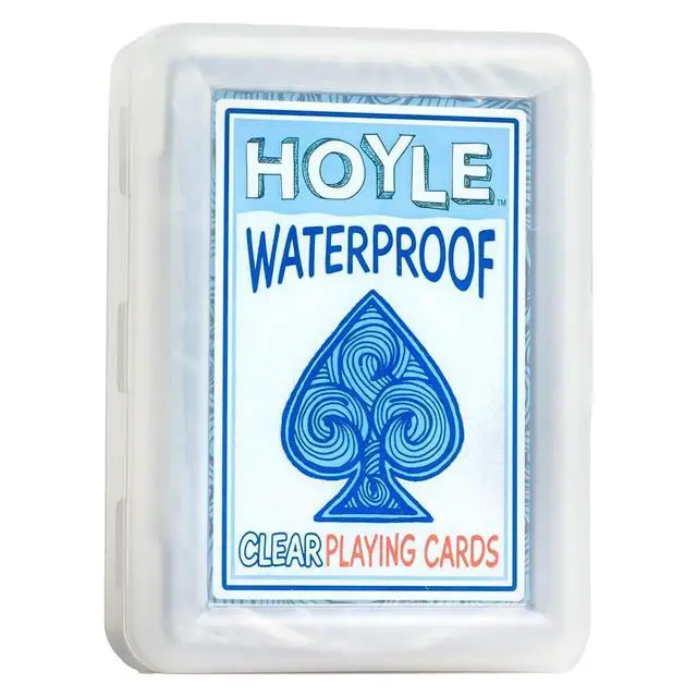 Alt view image 3 of 7 - Waterproof Clear Playing Cards (3- Pack)