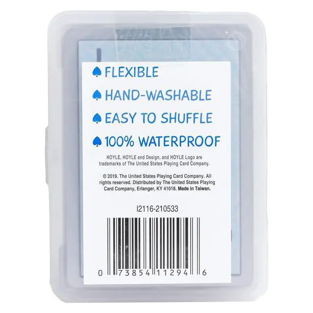 Alt view image 4 of 7 - Waterproof Clear Playing Cards (3- Pack)