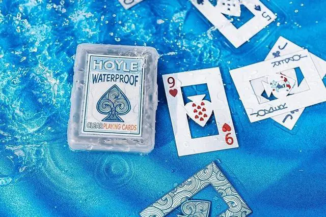 Alt view image 6 of 7 - Waterproof Clear Playing Cards (3- Pack)