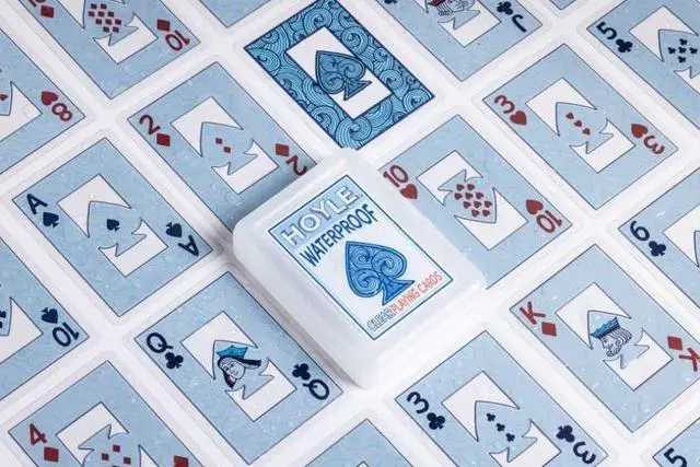Alt view image 7 of 7 - Waterproof Clear Playing Cards (3- Pack)