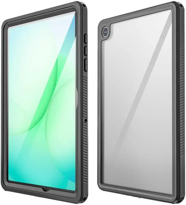 Main image of Waterproof Case for Samsung Galaxy Tab A11 Plus 11 Inch 5G 2025 Case,Built-in Screen Protector/Kickstand/Hand Rope/Full-Body Shockproof Protective Cover for Galaxy Tablet A11+ (Black)