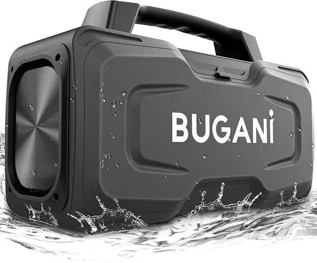 Main image of Bluetooth Speaker, 80W Powerful Portable Wireless Speaker IPX7 Waterproof, Outdoor Loud Speakers with Handle 24H Playtime, Support Microphone AUX USB Suitable for Party, Pool, Karaoke
