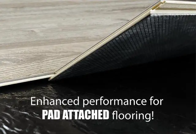 Alt view image 3 of 7 - LV 100 Sq Ft Underlayment for Luxury Vinyl, Laminate & Engineered Wood Flooring, Made in USA, Sound Reduction & Moisture Barrier