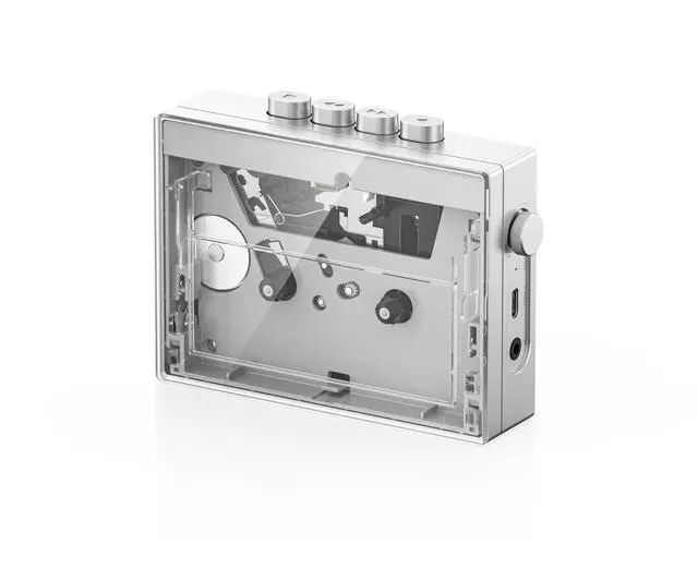 Alt view image 2 of 7 - CP13 Cassette Player (Transparent)