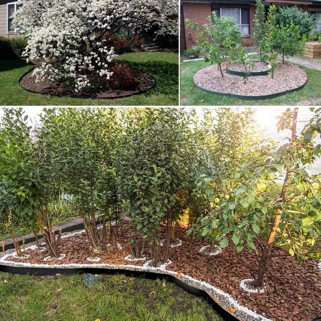 Alt view image 5 of 5 - 25ft x 24in x 60mil-Tree Root Barrier Bamboo Barrier Rhizome Control Barrier for Landscaping and Protection Roads