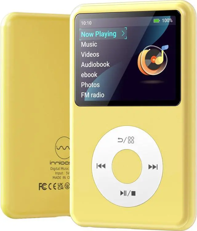 Main image of MP3 Player with Bluetooth Y1 128GB Video EBOOK Lemon