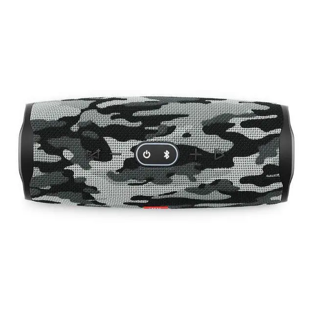 Alt view image 5 of 7 - Charge 4 Portable Bluetooth Speaker (Black/White Camouflage)