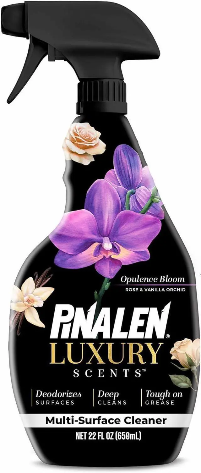 Alt view image 2 of 3 - PINALEN Luxury Multipurpose Cleaning Spray - Opulence Bloom - 22 fl oz | All Purpose Cleaner for Kitchen, Bathroom & Surfaces