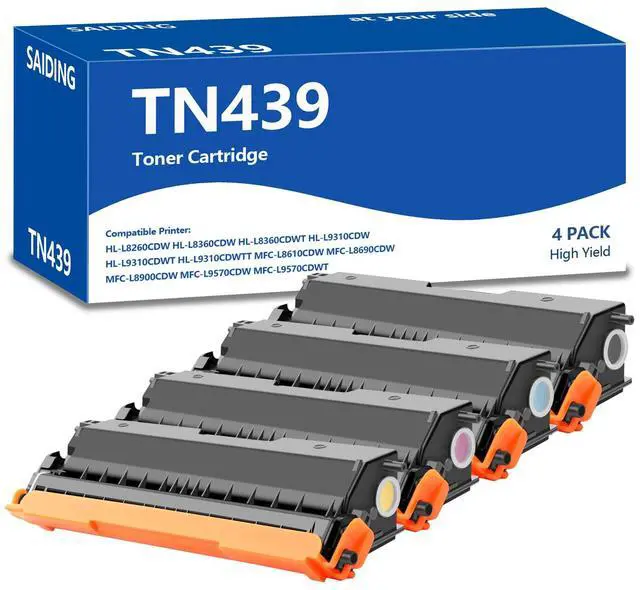 Main image of TN-439 TN439 Extra High Yield Toner Cartridge TN-439BK TN-439C TN-439Y TN-439M Compatible for Brother HL-L9310CDW MFC-L9570CDW MFC-L8900CDW HL-L8260CDW HL-L8360CDW MFC-L8610CDW Printer