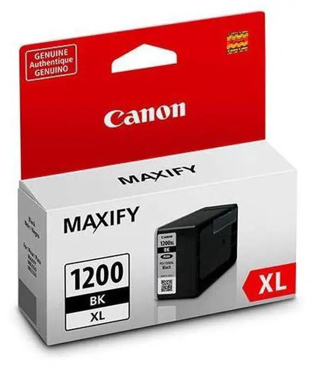 Alt view image 2 of 3 - 3 Pack PGI-1200 XL Black Pigment Ink Tank for MAXIFY MB2020, MB2120, MB2320, and MB2720 Printers, 1200 Pages Yield