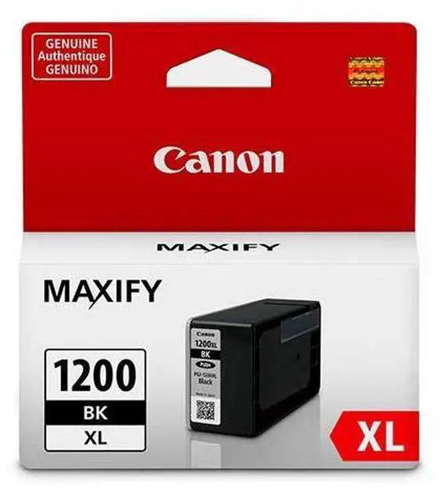 Alt view image 3 of 3 - 3 Pack PGI-1200 XL Black Pigment Ink Tank for MAXIFY MB2020, MB2120, MB2320, and MB2720 Printers, 1200 Pages Yield