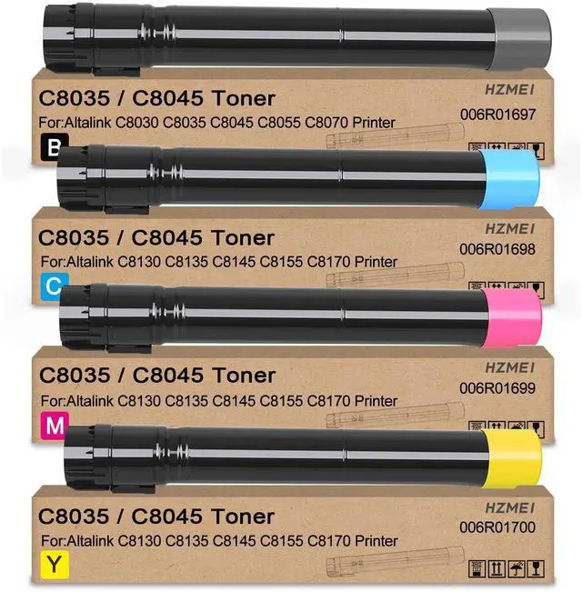 Main image of Altalink C8030 C8035 C8045 Toner Cartridge High Yield Replacement for Xerox AltaLink C8030 C8035 C8045 C8055 C8070 Printers,006R01697 006R01698 006R01699 006R01700 Toner Black Cyan Magenta Yellow