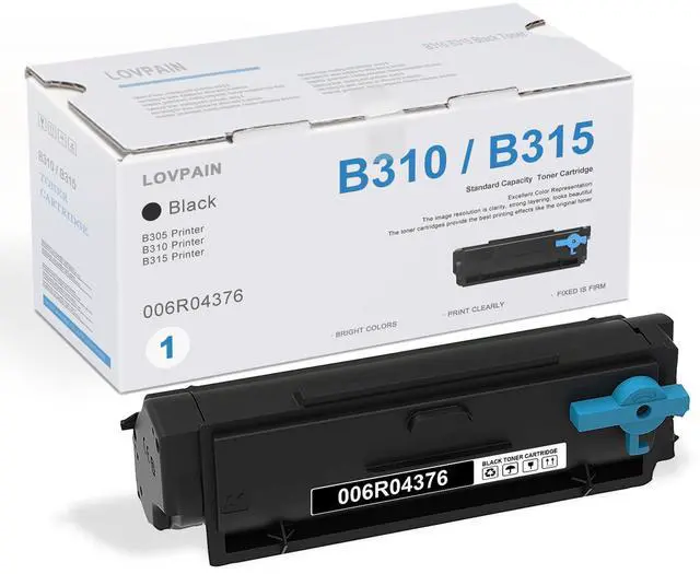 Main image of B305 / B315 / B310 Black Toner Cartridge - 1 Pack 006R04376 Toner Cartridge Replacement for Xerox B305 B310 B315 Printer