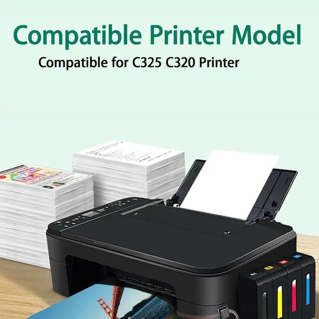 Alt view image 2 of 6 - C320 C325 Toner Cartridge Extra High Capacity 006R04828 Compatible for Xerox C320 C325 C320DNI C325DNI Printer (1 Cyan 5500 Pages)
