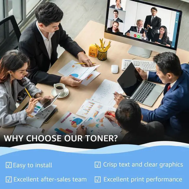Alt view image 6 of 7 - TN830XL Black Toner Cartridge & DR830 Drum Set Compatible for Brother TN830 TN-830 TN-830XL DR-830 High Yield use with HL-L2460DW DCP-L2640DW HL-L2400D HL-L2480DW MFC-L2820DW Printer (3 Toner, 1 Drum)