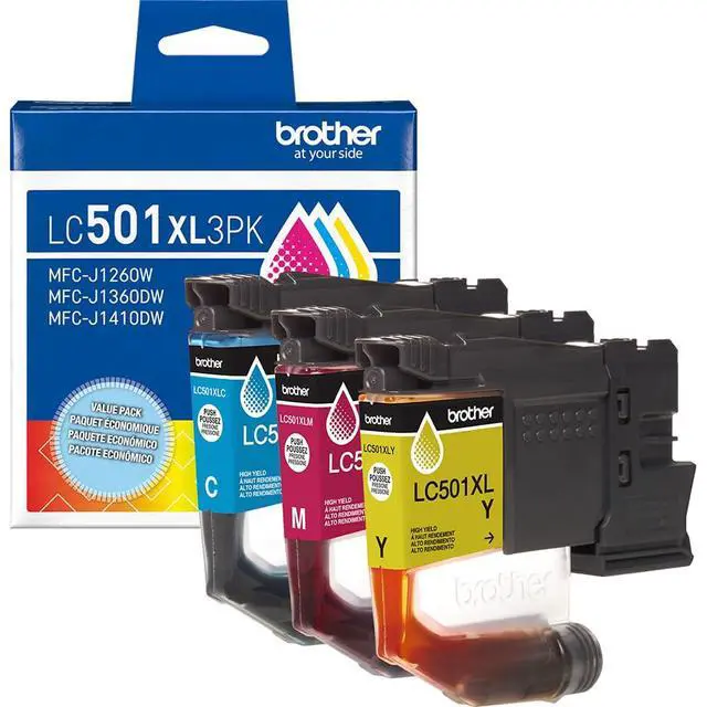 Alt view image 2 of 7 - Authorized Seller- LC501XL3PKS with Tech Smart USA Printer Essentials Download Card for PC