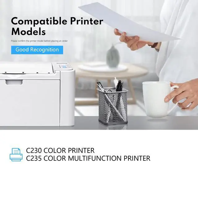 Alt view image 2 of 6 - C230/C235 Magenta Toner Cartridge 1-Pack: Doen 006R04385 Toner Cartridge Replacement for Xerox C230 Color C235 Multifunction Printer