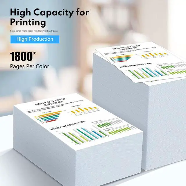 Alt view image 3 of 6 - C230/C235 Magenta Toner Cartridge 1-Pack: Doen 006R04385 Toner Cartridge Replacement for Xerox C230 Color C235 Multifunction Printer