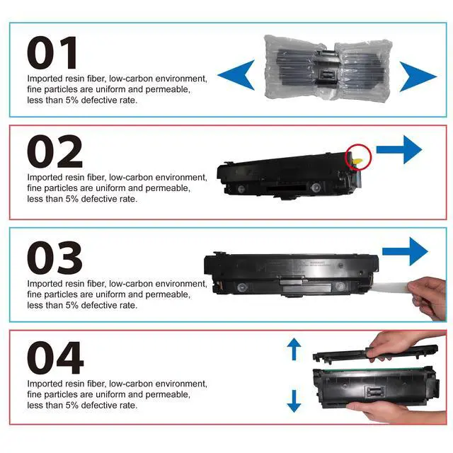 Alt view image 5 of 7 - Compatible MLT-D101S Toner Cartridge Replacement for Samsung MLTD101 101S Work for SCX-3405 ML-2165 SCX-3400 SF-760P Printer (10PK Combo Pack)