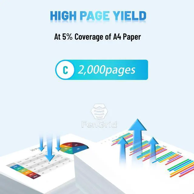 Alt view image 3 of 3 - 75M10C0 Cyan CX532 Toner Cartridge, 2,000 Page-Yield | Compatible with Lexmark 75M10C0 CS531dw CS632dwe CX532adwe CX635adwe