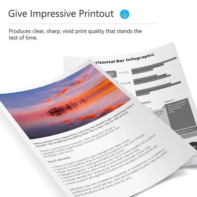 Alt view image 4 of 6 - VersaLink B400/B405 High Capacity Toner Cartridge (2-Pack, Black) - 106R03582 Toner Cartridge Replacement for Xerox VersaLink B405 B400 B405DN B400DN B400N B405N Printer