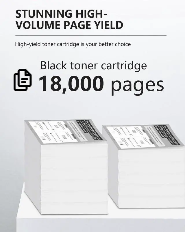 Alt view image 3 of 7 - 14X Black High Yield Toner Cartridge(1 Pack): Compatible CF214X 14X Toner Cartridge Replacement for HP 14X Enterprise 700 Printer M712dn M712n MFP M725dn M725f M725z M725z+ Printers