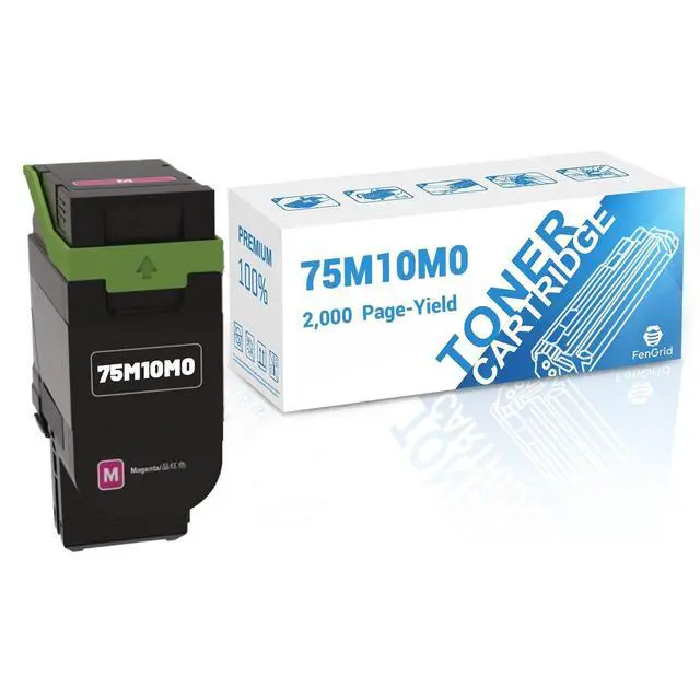 Main image of 75M10M0 Magenta CS632 Toner Cartridge, 2,000 Page-Yield | Compatible with Lexmark 75M10M0 CS531dw CS632dwe CX532adwe CX635adwe