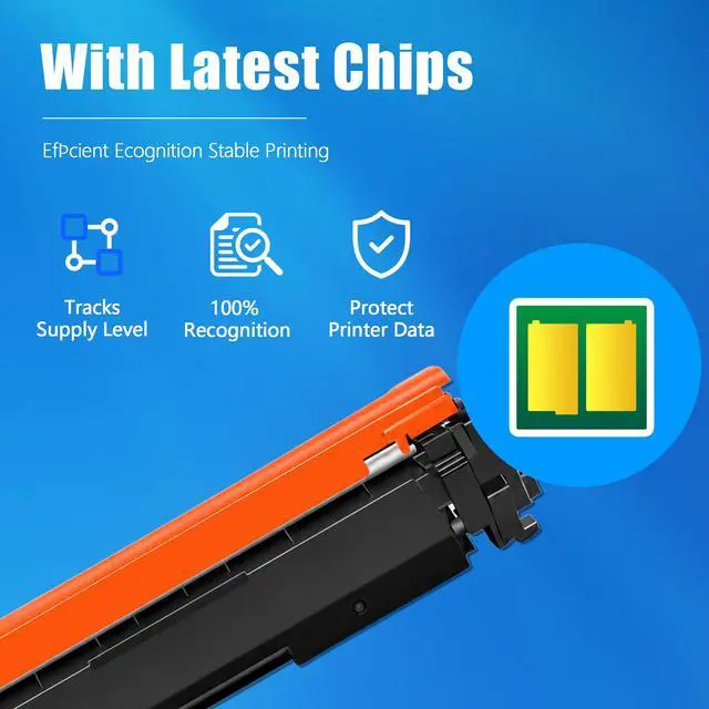 Alt view image 5 of 6 - 30X Toner Cartridge Black with Chip, Compatible with HP 30X CF230X, 30A CF230A for Laser Jet Pro M203dw M203dn M203d MFP M227fdw M227fdn M227sdn M227d Printers (Black, 2 Pack)