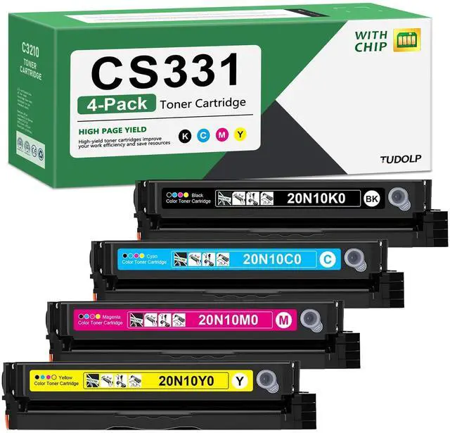 Main image of 20N10 CS331 CX331 Toner Cartridge Compatible with Lexmark 20N10K0 20N10C0 20N10M0 20N10Y0 (4-Pack with Chip),Works with CS331, CS431, CX331, CX431, CS331dw, CS431dw, CX331adwe, CX431adw Printer