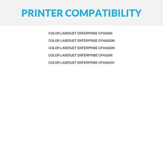 Alt view image 6 of 6 - Compatible Toner Replacement for HP 647-X (BKCMY, 4-Pk)