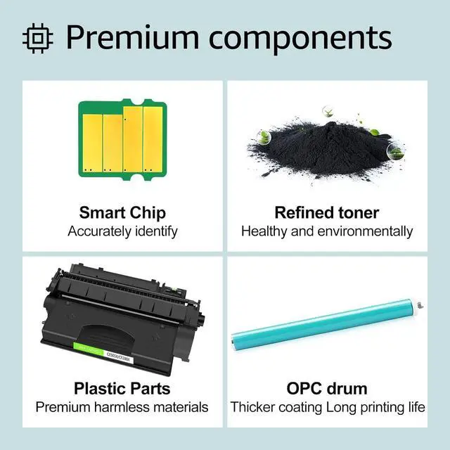 Alt view image 4 of 6 - Compatible Toner Cartridge Replacement for Canon 120 CRG-120 2617B001 High Yield Work with ImageClass D1550 D1120 D1150 D1170 D1180 D1320 D1350 D1370 D1520 Printer (Black, 10-Pack)