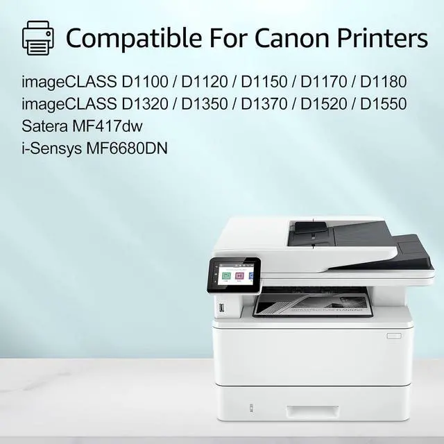 Alt view image 2 of 6 - Compatible Toner Cartridge Replacement for Canon 120 CRG-120 2617B001 High Yield Work with ImageClass D1550 D1120 D1150 D1170 D1180 D1320 D1350 D1370 D1520 Printer (Black, 10-Pack)