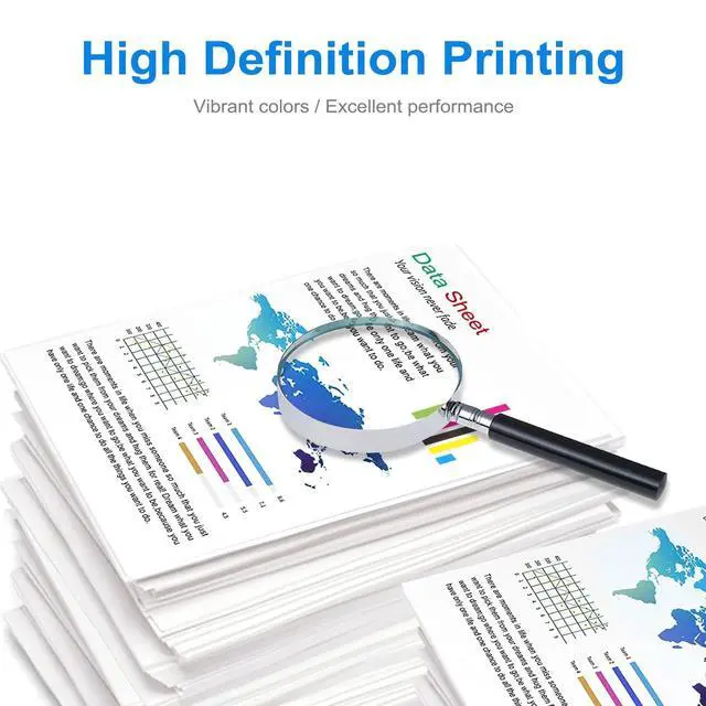 Alt view image 4 of 6 - 410X Toner Cartridges 5 Pack High Yield (with Chip) Compatible Replacement for HP 410A 410X for Color Laserjet Pro MFP M477fdw M477fdn M477fnw Pro M452dn M452nw M452dw Printer Toner (BCMY)