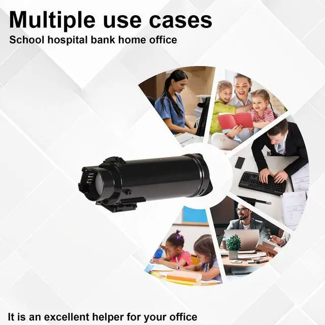 Alt view image 5 of 6 - Workcenter 6515 Phaser 6510 High Capacity Toner Cartridges (4-Pack,Black/Cyan/Magenta/Yellow) 106R03477 106R03478 106R03479 106R03480 Toner Replacement for Xerox WorkCentre 6515 Phaser 6510 Printers
