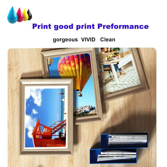 Alt view image 4 of 6 - 923e (with chip) Compatible Ink Cartridges Replacement for HP 923 923e to Use with HP OfficeJet Pro 8135e 8138e 8139e 8130e 8125e 8124e 8120 8135 HP 8122e (Black Cyan Magenta Yellow)