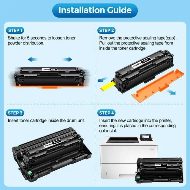 Alt view image 5 of 7 - 58X CF258X Toner Cartridge Black Laser Jet Pro M404dw High Yield Compatible for HP 58X 58A CF258A Toner Cartridge Compatible for M406dn MFP M430f M404dn M404n MFP M428fdw MFP M428fdn Printer (2 Pack)