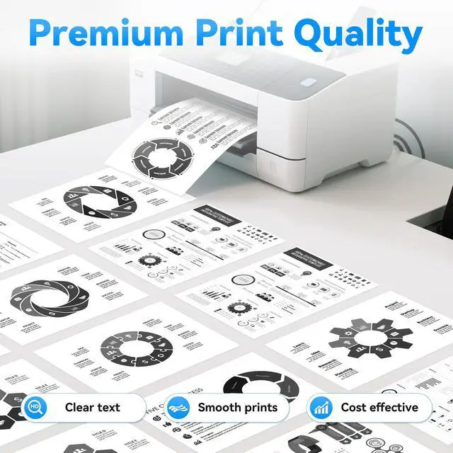 Alt view image 4 of 7 - 30X CF230X Toner Cartridges 2 Black Compatible for HP 30X CF230X 30A CF230A High Yield Toner Cartridges Compatible for LaserJet Pro MFP M227fdw M203dn M203dw M227fdn M227sdn M203d M227 M203 Printer