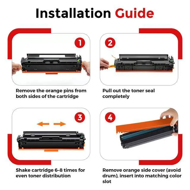 Alt view image 7 of 7 - 046H 2 Pack Black Toner Cartridges High Yield Replacement for Canon 046H 046 Color ImageCLASS MF733Cdw MF731Cdw MF735Cdw LBP654Cdw MF733 MF731 Printer