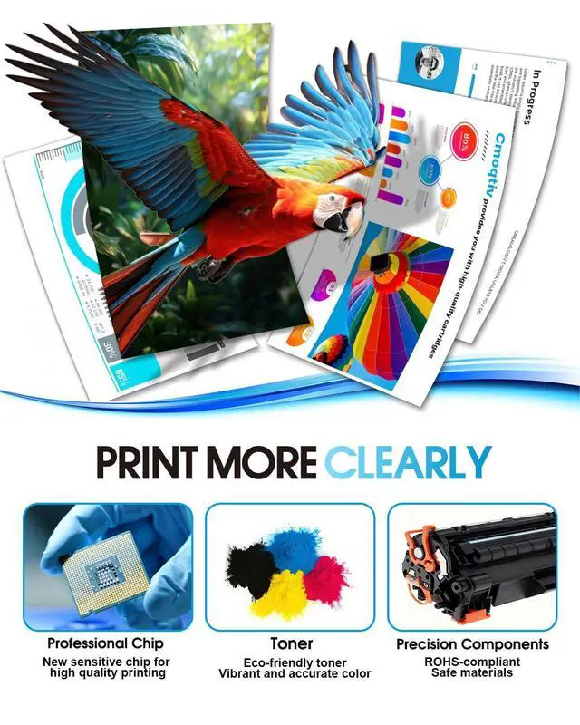 Alt view image 4 of 7 - 210A 210X Black High-Yield Toner Cartridges Replacement for HP 210A W2100A Toner Cartridges Work with Color Laser pro MFP 4301fdw 4301dn 4301dw, Pro 4201dw 4201dn(2 Pack, Black)
