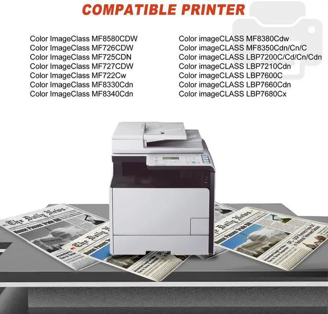 Alt view image 2 of 6 - 3-Pack Black CRG 118 High Yield Toner Cartridge Compatible for Canon CRG 118 Color imageCLASS MF8380Cdw MF8350Cdn/Cn/C LBP7200C/Cd/Cn/Cdn LBP7210Cdn LBP7600C LBP7660Cdn (Pages up to 3,900 Page)