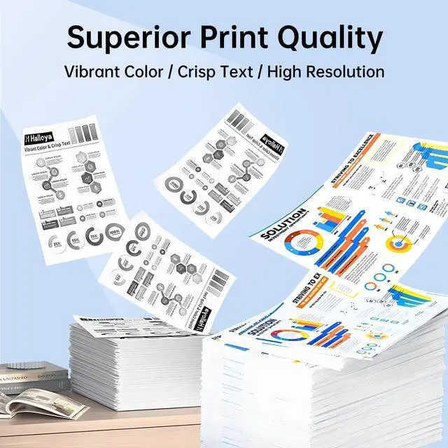 Alt view image 3 of 7 - TN760 High Yield Black Toner Cartridge Replacement for Brother TN-760 | MFC-L2750DW HL-L2350DW L2370DW L2390DW L2395DW DCP-L2550DW Printer TN 760 2 Pack