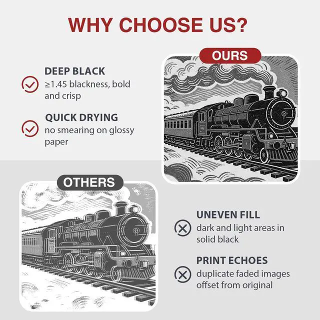 Alt view image 4 of 7 - 137 Black Toner Cartridge 4-Pack Replacement for Canon CRG-137, Compatible with Canon imageCLASS MF232w, MF242dw, MF212w, MF216n, MF217w, MF244dw, MF247dw, MF249dw, MF227dw Printers