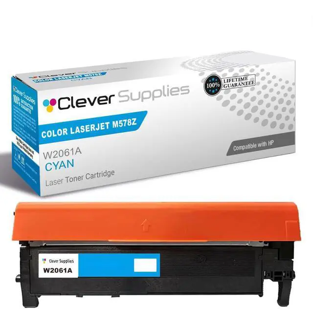 Main image of CS Replacement Compatible with HP M578Z Toner Cartridge W2121X to use with M555DN M555X M578C M578DN M578F M578Z (Cyan, 1-Pack)