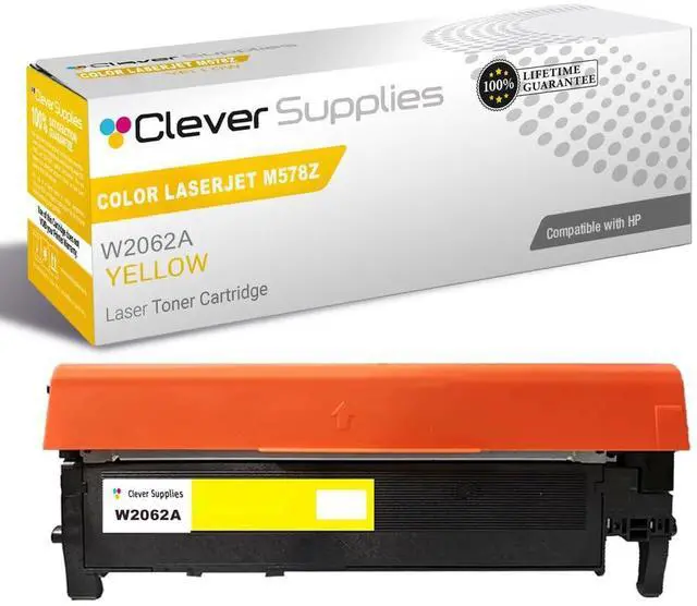Main image of CS Replacement Compatible with HP M578Z Toner Cartridge W2122X to use with M555DN M555X M578C M578DN M578F M578Z (Yellow, 1-Pack)
