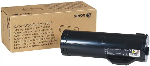 Main image of WorkCentre 3655 Black Extra High Capacity Toner Cartridge (25,900 Pages) - 106R02740