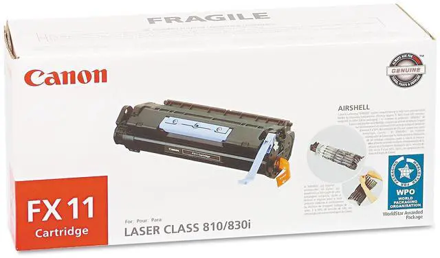Main image of FX11 Toner4,500 Yield, Part Number 1153B001AA