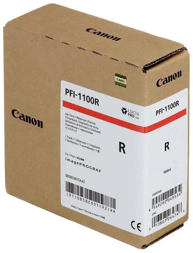 Main image of Red Pigment Ink Tank 160ml by A/E Graphics