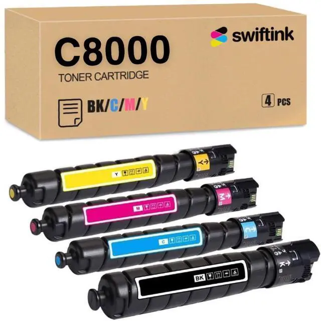 Main image of [Extra High Capacity for Xerox Versalink C8000 Toner Cartridge Set (4 Color Pack) - Black 20,900 and Colors 16,500 Pages (106R04049, 106R04048, 106R04047, 106R04046)