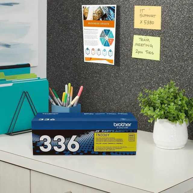 Alt view image 5 of 7 - Printer TN336Y Toner Cartridge Yellow